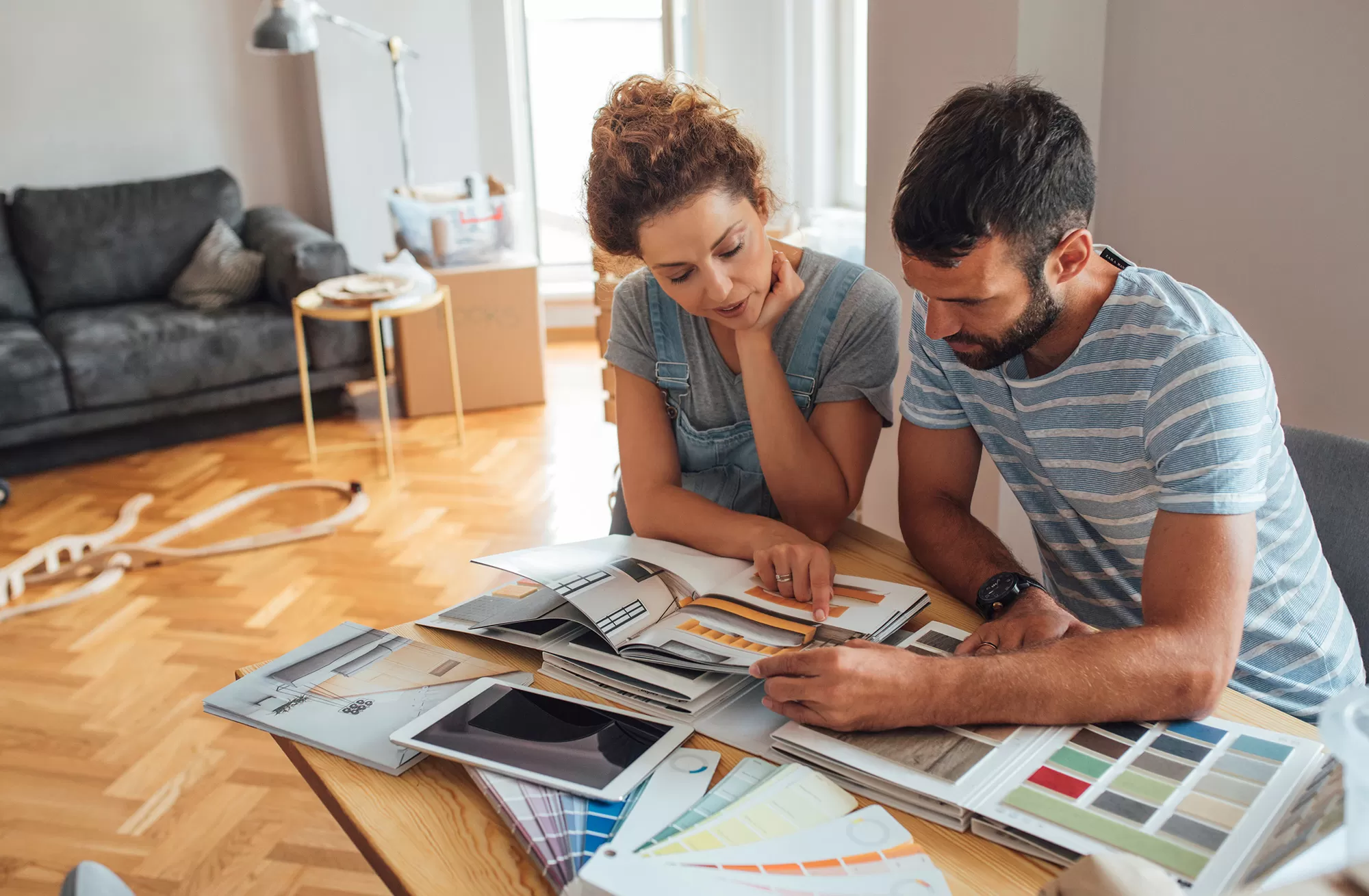 bills and calculator