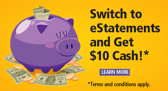 eStatements promotion