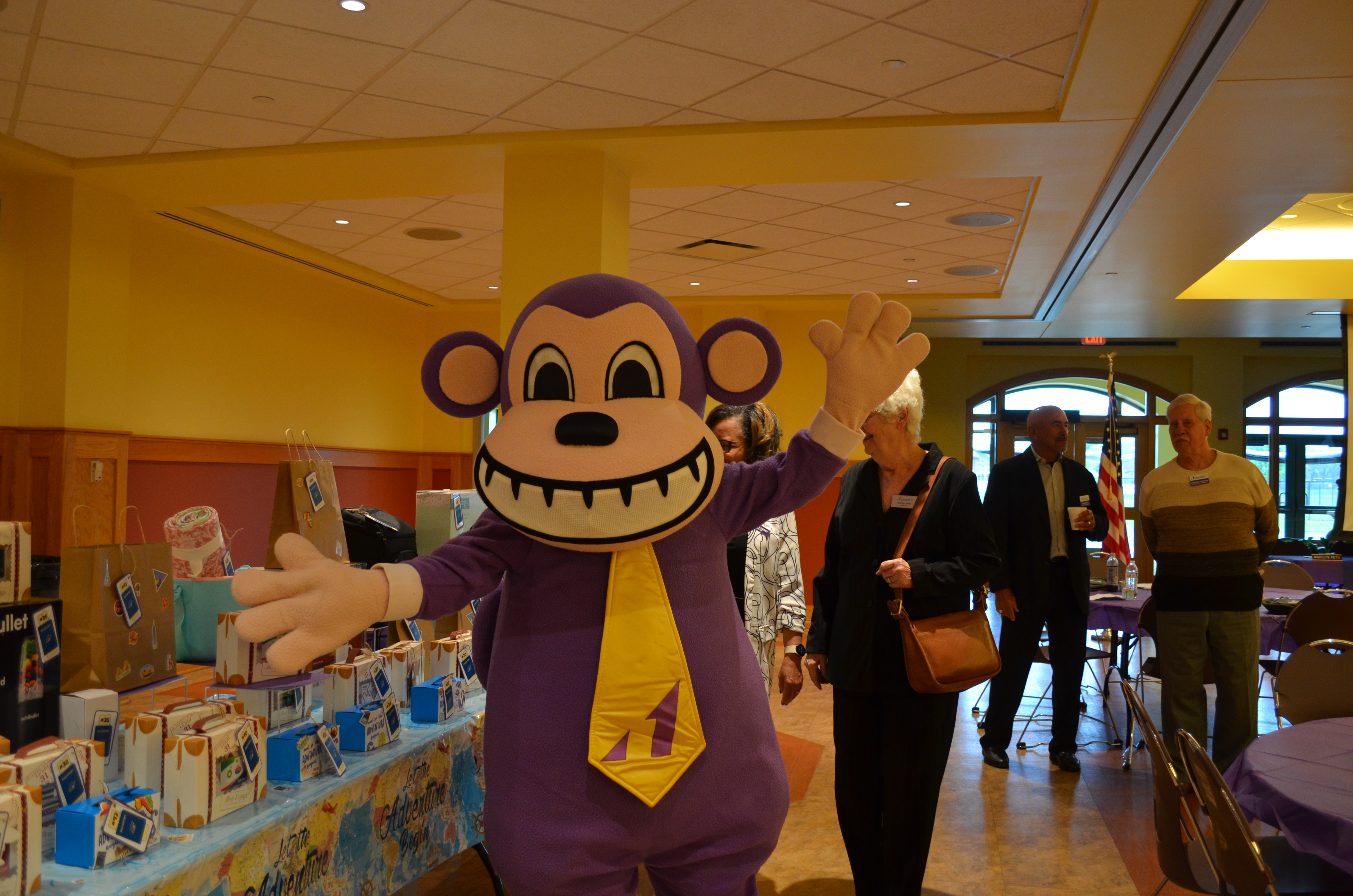 Moe Monkey at our 87th Annual Meeting.