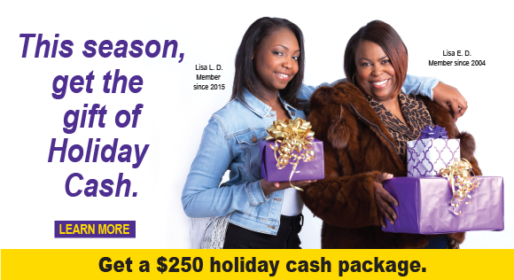 Get a $250 holiday csh package. Ask us for details.