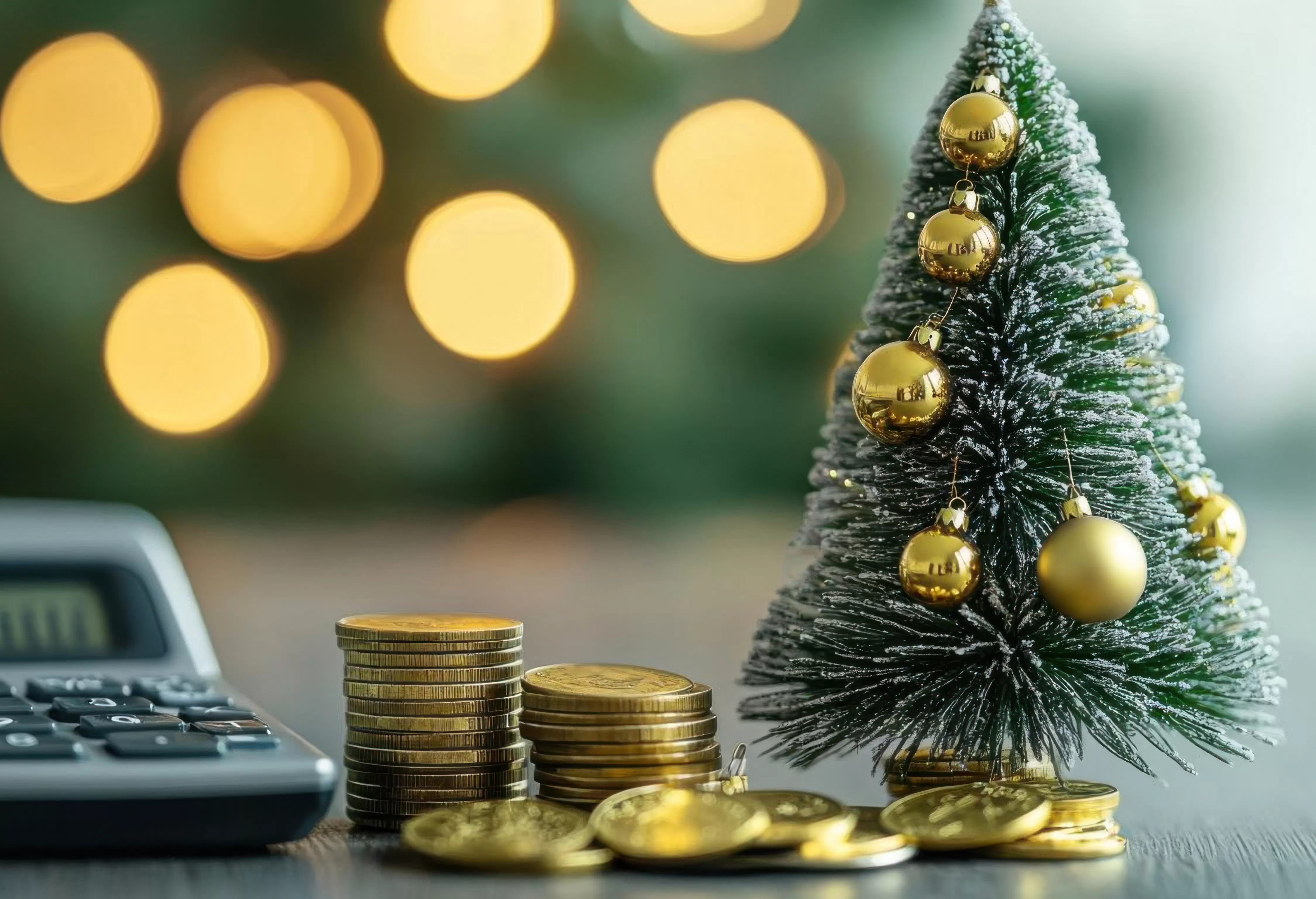 bills and calculator